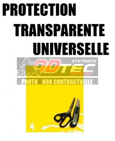 Adhésif  transparent de protection (Châssis, triangles, plastiques...)