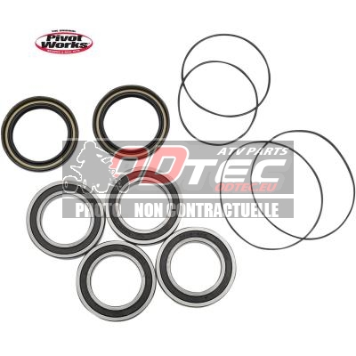 KIT ROULEMENTS DE ROUE ARRIERE POUR YFZ450  & RAPTOR 700 PIVOT WORKS