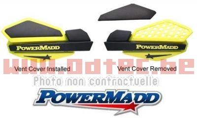 Pack Protèges mains Star Series jaune Suzuki + Fixation