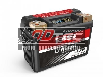 BATTERY LITHIUM ULTRA LIGHT YFZ450/RAPTOR 700