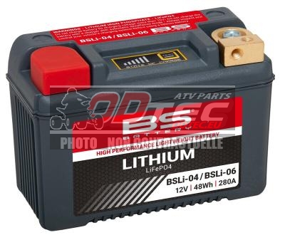 BATTERY LITHIUM ULTRA LIGHT Raptor 350 & 660/Warrior & Wolverine350