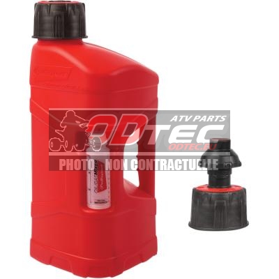 Bidon POLISPORT ProOctane 10L remplissage rapide rouge + melangeur...