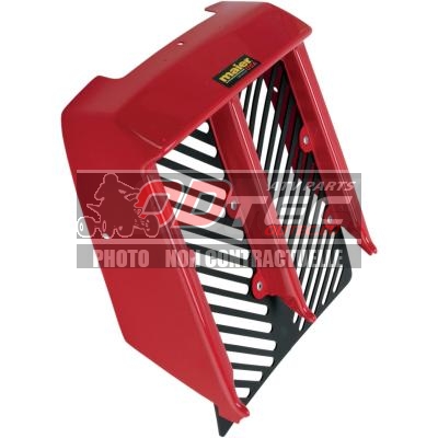 Couvre radiateur Maier Yamaha Banshee Rouge