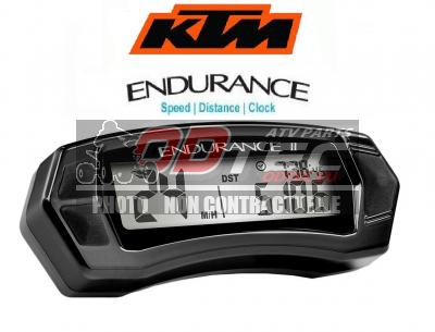 Compteur trail tech Endurance 2 NOIR pour KTM