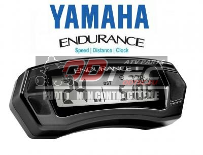 Compteur TRAILTECH Endurance 2 NOIR pour Yamaha