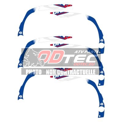 KIT DECO PROTECTION DE CADRE YAMAHA YFZ 450R