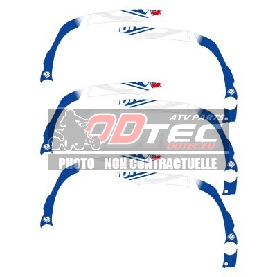 KIT DECO PROTECTION DE CADRE YAMAHA YFZ 450R