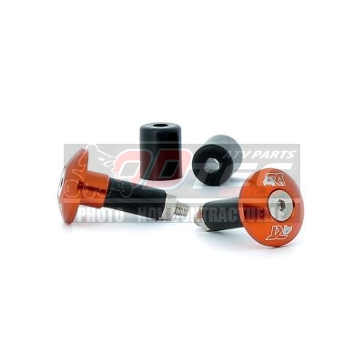 Embout de guidon ART Ø  12-18mm orange